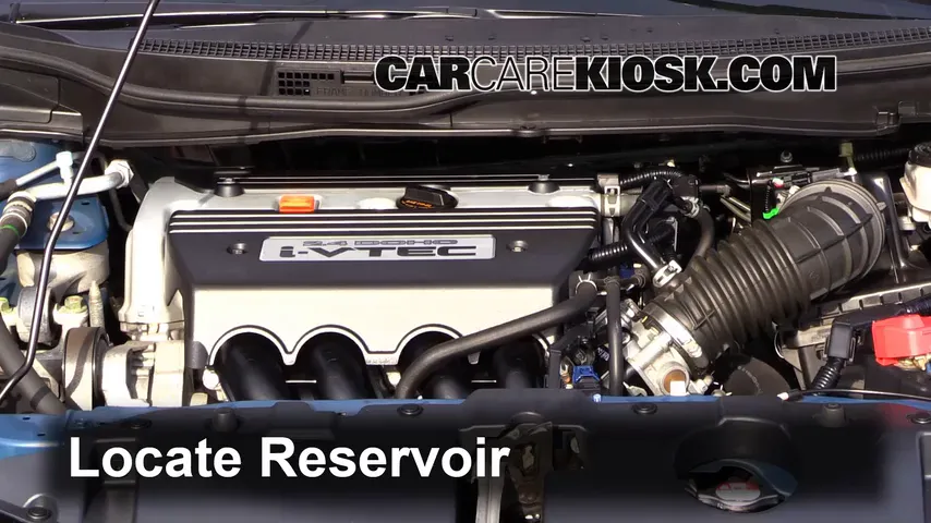 2013 Honda Civic Si 2.4L 4 Cyl. Sedan Windshield Washer Fluid Add Fluid